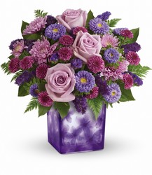 Happy Violets Bouquet 